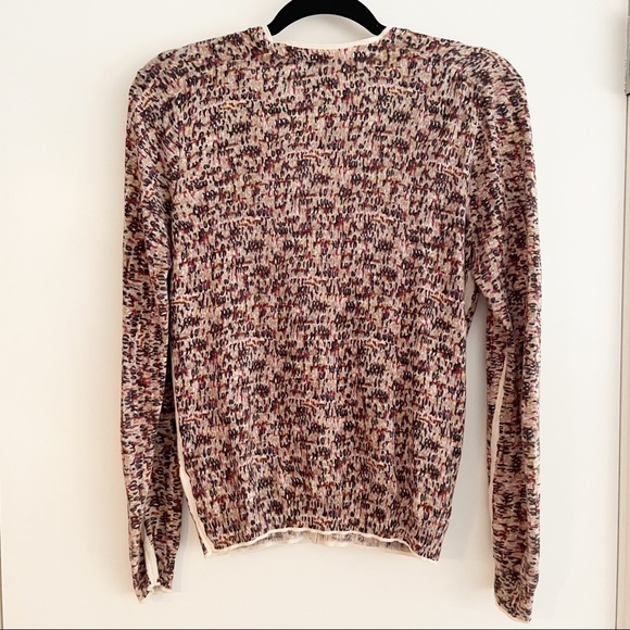 Marc by Marc Jacobs Multicoloured V-Neck Button up Cardigan Sweater Size Small - Picture 2 of 13